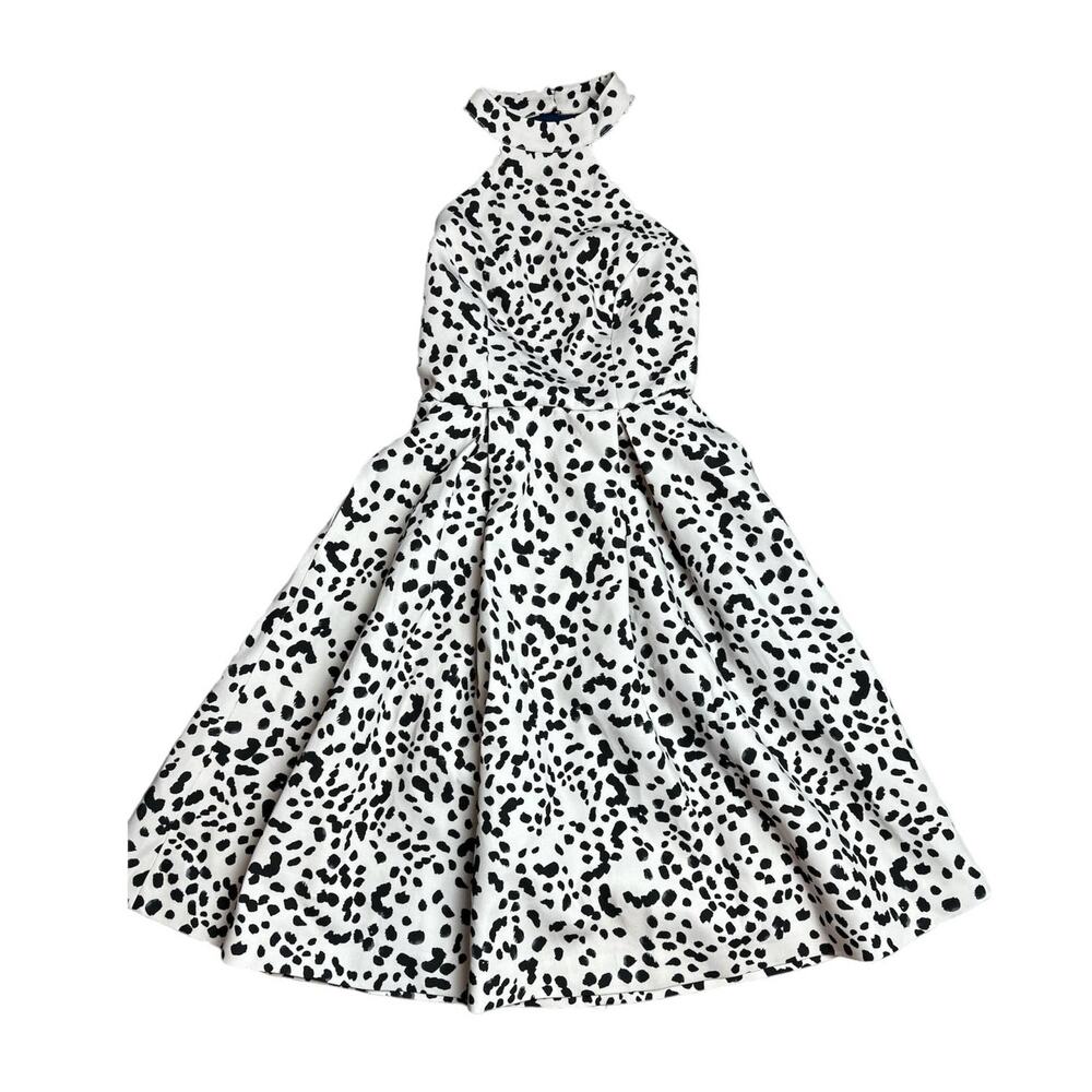 Keepsake the Label City‎ Heat Ivory and Black Print Dress XXS